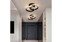OYLCDI LED Deckenleuchte Dimmbar 3-Farbig Modern Schwarz/Weiß Bild 1
