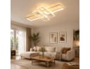 OYLCDI Deckenleuchte LED 40cm Dimmbar Schwarz/Weiß Bild 4