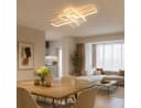 OYLCDI Deckenleuchte LED 40cm Dimmbar Schwarz/Weiß Bild 5