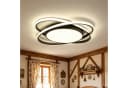 OYLCDI LED Deckenlampe Dimmbar Schwarz/Weiß Modern Bild 2