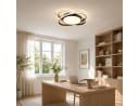 OYLCDI LED Deckenlampe Dimmbar Schwarz/Weiß Modern Bild 5
