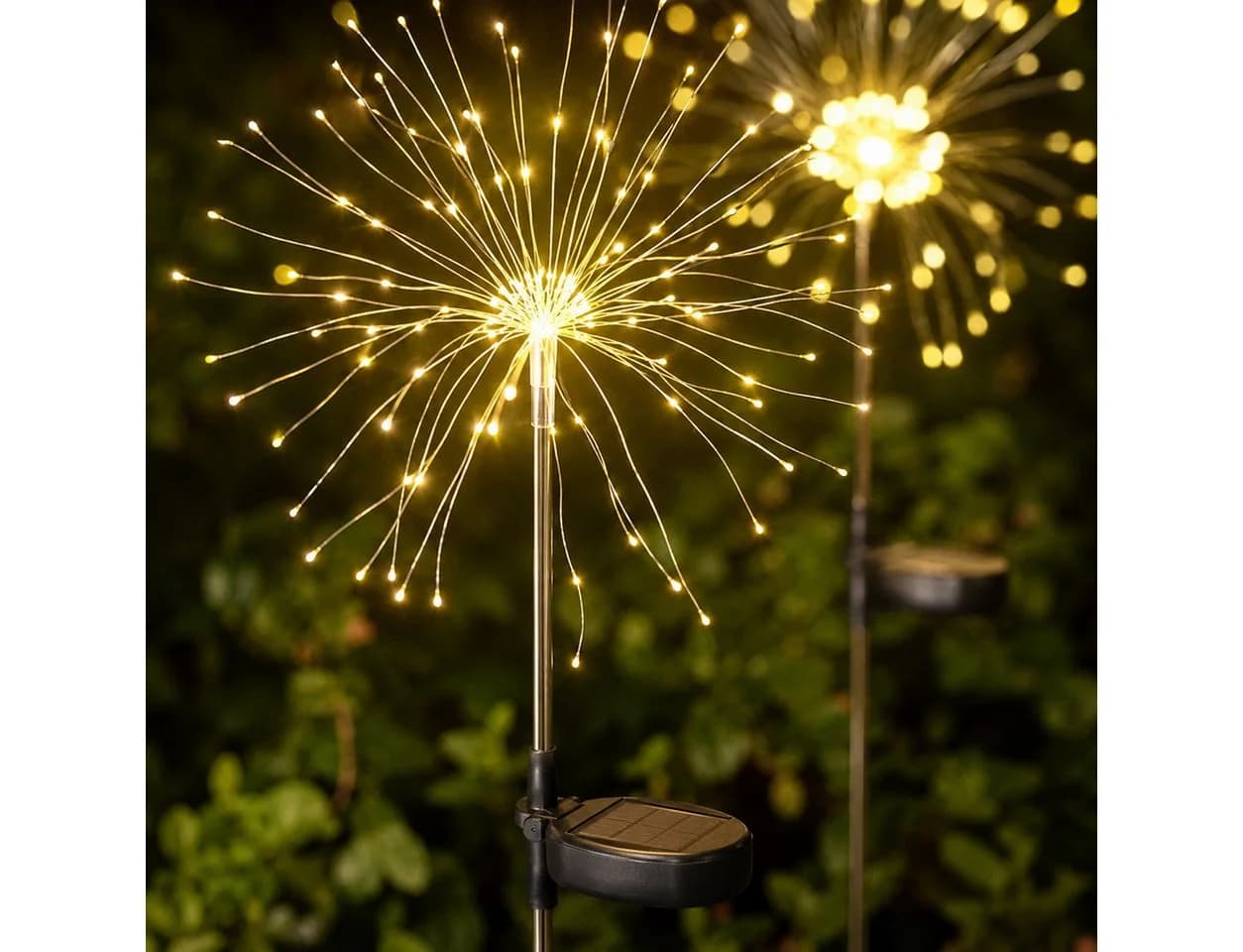 pedete Solarleuchte 120 LED Garten mit 8 Modi - Bild 3
