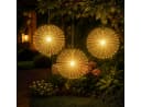pedete LED Solarleuchte 540 LEDs Bunt Warmweiß Garten Deko Bild 2