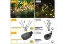 pedete LED Solarleuchte Glühwürmchen 6 LED Warmweiß IP65 Bild 3