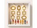 pedete Mini Bilderrahmen DIY Set 8er Pack Gold Barockstil Bild 3