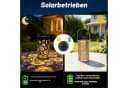 pedete LED Solarleuchte mit Sonnenblumen-Projektion, IP65 Wasserdicht Bild 4