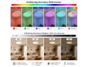 pedete LED Deckenleuchte Akku RGB mit Bewegungsmelder Bild 5