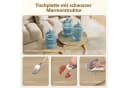 Hiazurm Couchtisch 2er Set Marmormuster Bild 3