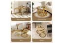 Hiazurm Couchtisch 2er Set Marmormuster Bild 4