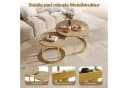 Hiazurm Couchtisch 2er Set Marmormuster Bild 5