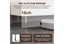 Lexzurn TV-Schrank Hängend 175cm Lowboard Weiß/Beige/Grau Bild 4