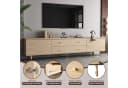Lexzurn TV-Schrank 175cm Lowboard mit Stauraum Bild 3