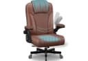 Homimaster Bürostuhl Ergonomisch mit Klapparmlehnen & Mesh Bild 2