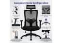 Adormii Ergonomischer Bürostuhl mit verstellbarer Kopfstütze und Wippfunktion Bild 5