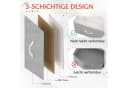 WLIVE Kommode 3 Stoffschubladen Holzplatte Metallrahmen Bild 5