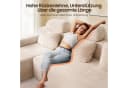 Patbrela U-förmiges modulares Sofa mit zwei Liegesesseln, Samtstoff, Kaltschaum-Polsterung Bild 1