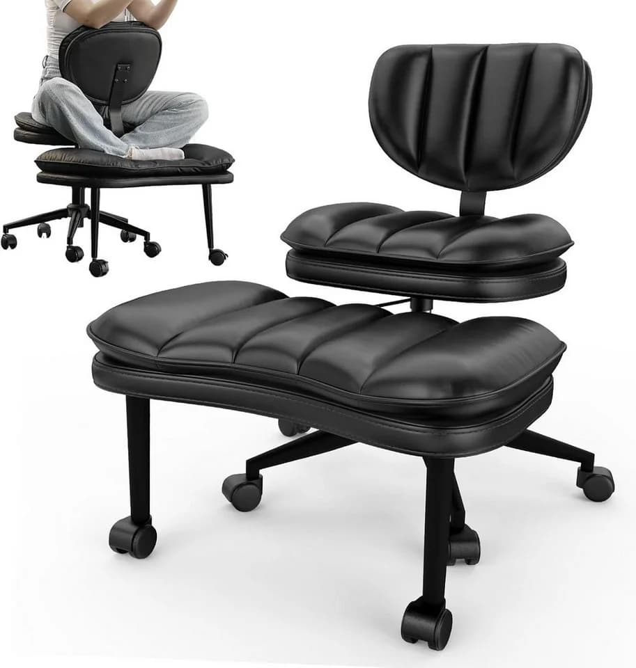 Patbrela Ergonomischer Kniestuhl mit Kreuzbeinen - Bild 2