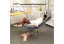 Patbrela Bürostuhl Chefsessel mit klappbaren Armlehnen Beige Bild 3
