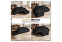 Patbrela Ecksofa L-förmig Cord Sofa 85 Zoll Bild 4