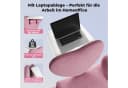 Patbrela Bürostuhl mit klappbarer Tischplatte Rosa Bild 1
