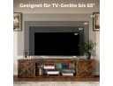 Patbrela TV-Schrank Landhausstil mit RGB-LED & offenem Stauraum Bild 4