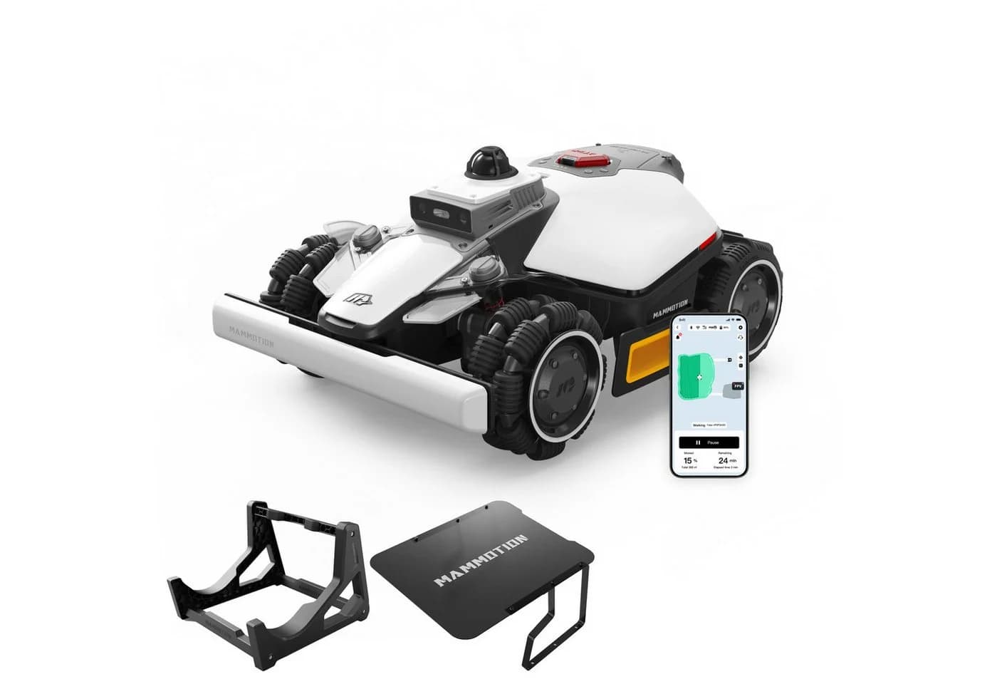 Mammotion LUBA Mini 2 AWD 1500 Rasenmähroboter ohne Kabel - Bild 2