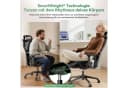 ACGAM Bürostuhl Ergonomisch Schreibtischstuhl, Büro Stuhl & Gaming Stuhl, 150 kg, SmartWeight®Technologie Bild 3