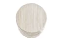 WILLIAMSPACE Runder Beistelltisch Column Fiberglas Naturstein-Optik Bild 3