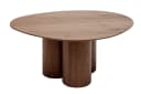 WILLIAMSPACE Couchtisch Modern Asymmetrisch Holzfurnier Braun Bild 1