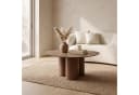 WILLIAMSPACE Couchtisch Modern Asymmetrisch Holzfurnier Braun Bild 2
