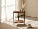 WILLIAMSPACE Couchtisch Ditto Beistelltisch 2 Ebenen Modern Walnuss Bild 5