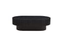 WILLIAMSPACE Couchtisch Neo Oval mit geriffeltem Design Bild 1