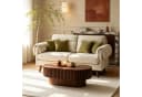 WILLIAMSPACE 2-Sitzer Sofa Modern Chenille Weiß Bild 2