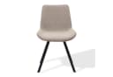 WILLIAMSPACE Esszimmerstuhl Lex 2er-Pack Braun Stoff Metall Bild 3