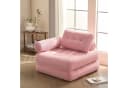 LITBIRD Schlafsofa faltbar 4-in-1 Multifunktionssofa Rosa Bild 2