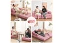 LITBIRD Schlafsofa faltbar 4-in-1 Multifunktionssofa Rosa Bild 3