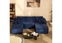LITBIRD Ecksofa U-förmig mit Recamiere und Schlafsofa-Funktion Bild 2