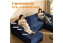 LITBIRD Ecksofa U-förmig mit Recamiere und Schlafsofa-Funktion Bild 4