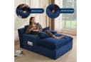 LITBIRD Chaiselongue 160 cm Loungesofa Navyblau Bild 4