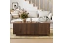 FABATO Lift-Couchtisch 106 cm Braun Holz-Optik Mid-Century Bild 1