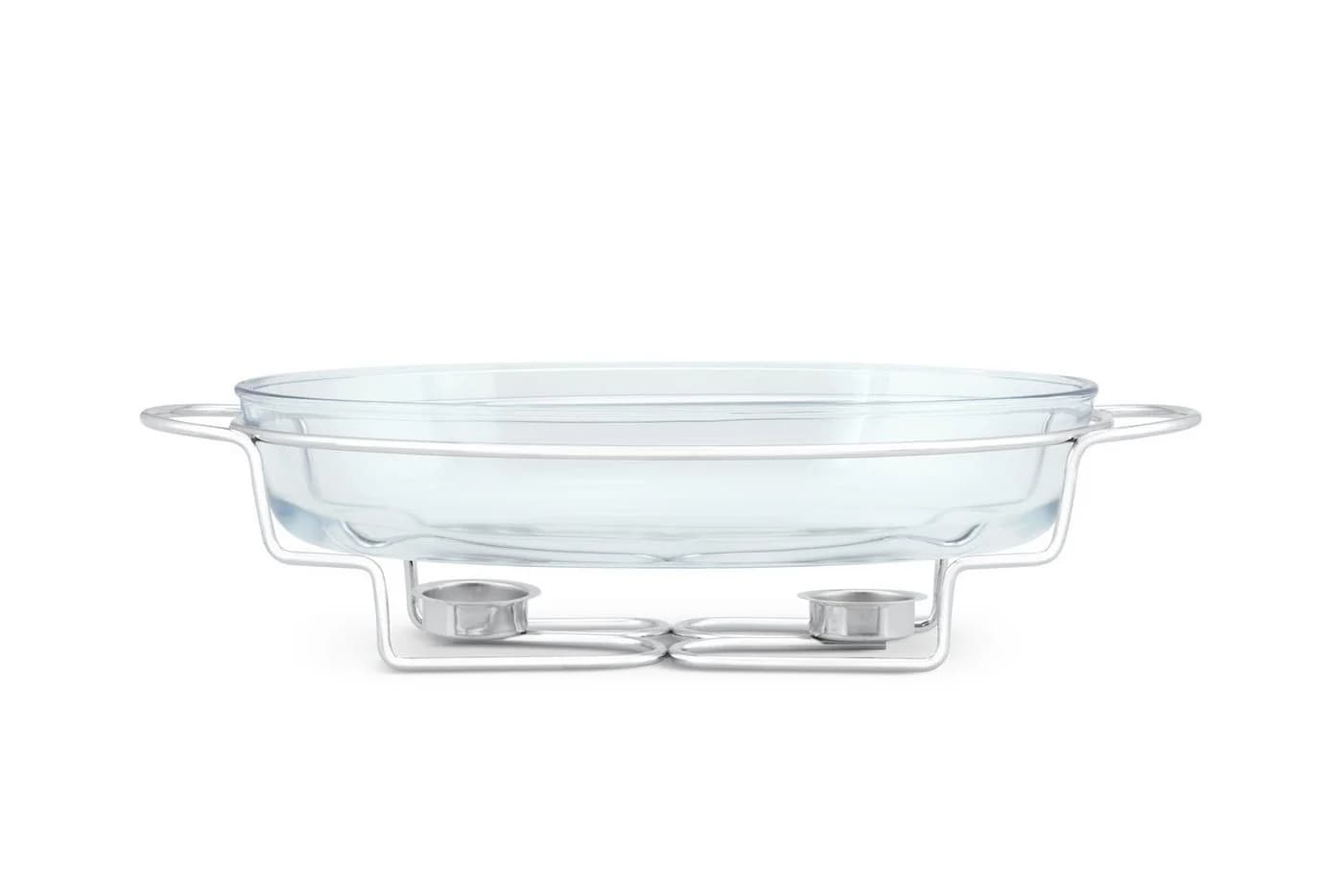 Edenberg Speisenwärmer Glas Edelstahl 3L mit Kerzen - Bild 5