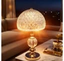 Luckice LED Nachttischlampe Moderne LED Tischlampe–Nachtlicht Nachttischlampe, 2000-mAh-Batterie, dreifarbige Lichtänderung, stufenlose Dimmung, stilvolle Tischleuchte mit einstellbarer Helligkeit & Warmweiß für Schreibtisch, Schlafzimmer, Wohnzimmer Bild 5