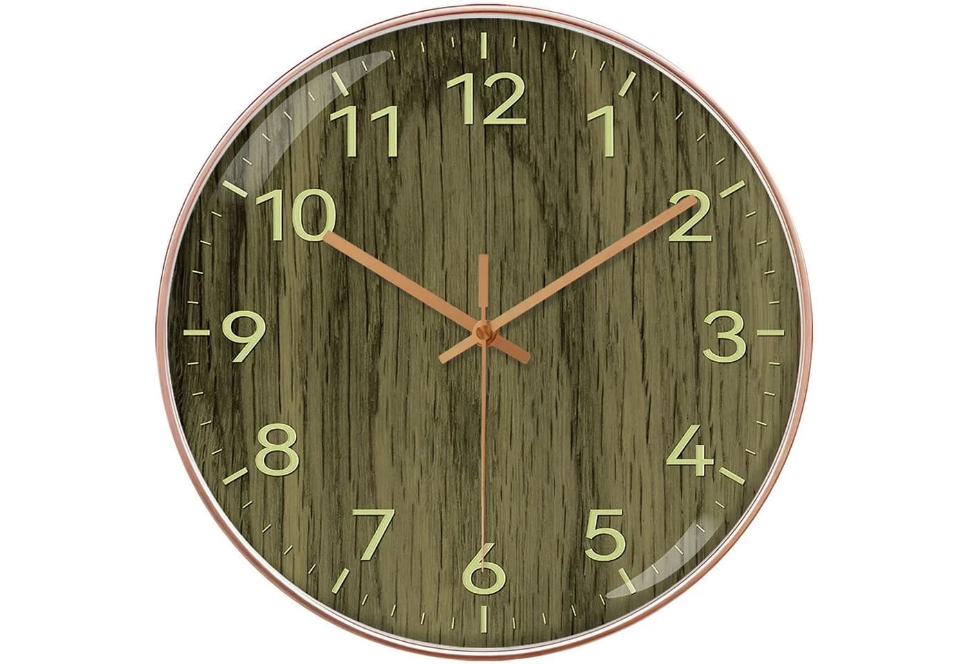 Luckice Wanduhr 30cm Holzoptik - Bild 2