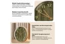 Luckice Wanduhr 30cm Holzoptik Bild 4