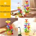 Luckice Blumengarten-Bausteinset 332-tlg. BPA-frei, Kinderspielzeug Bild 4
