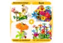 Luckice Blumengarten-Bausteinset 332-tlg. BPA-frei, Kinderspielzeug Bild 5