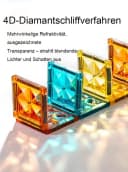 Luckice Magnetische Bausteine 78-tlg. Spielzeug Ab 6 Jahren Bild 4
