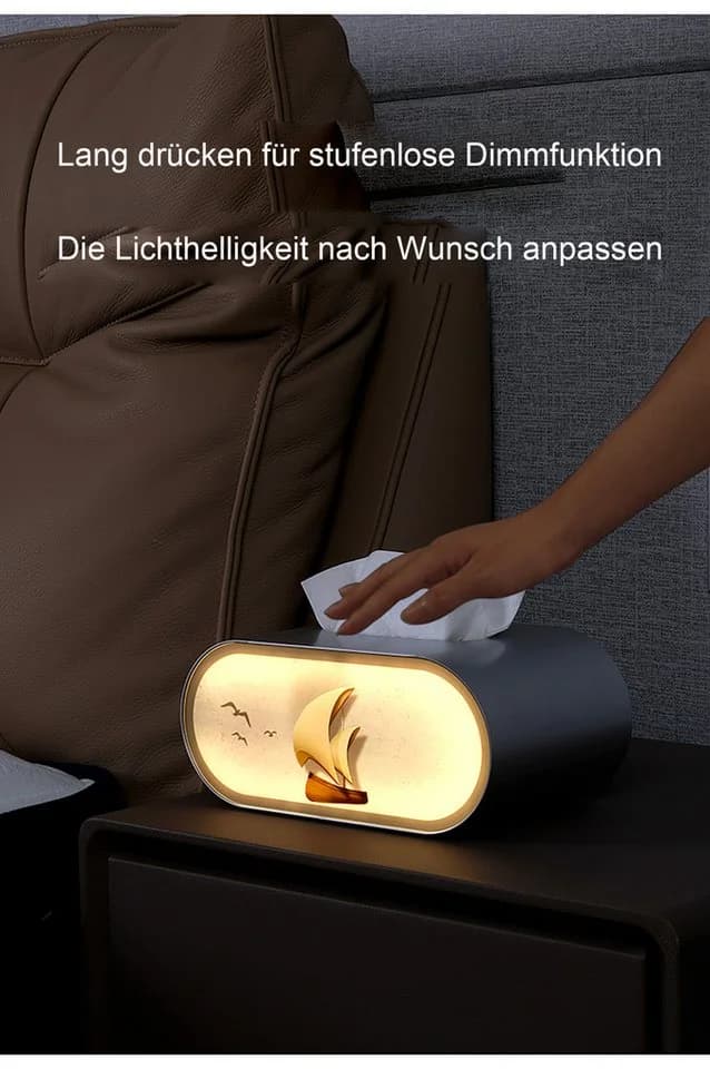 Luckice Papiertuchbox mit Nachtlicht LED dimmbar - Bild 5