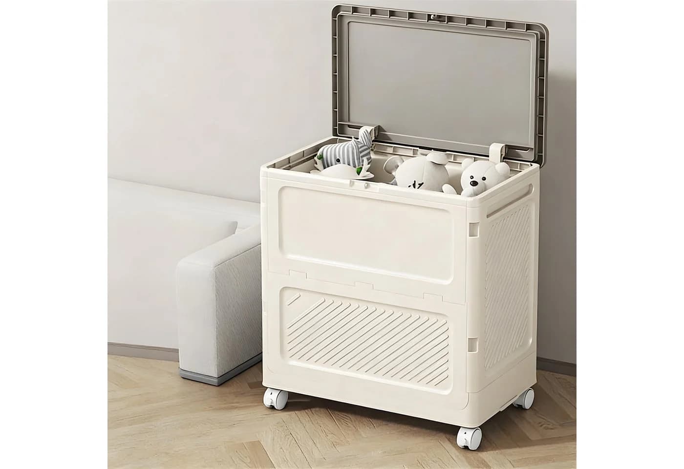 Luckice Aufbewahrungsbox mit Rädern 85L - Bild 2