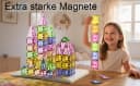 Luckice Magnetische Bausteine Magnetspielzeug Kinder 3Jahre Magnetspielbausteine Bild 3